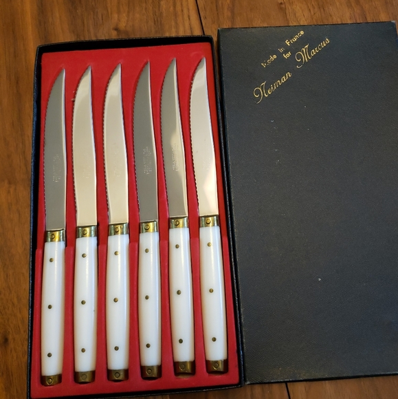 Neiman Marcus Kitchen New Vintage Neiman Marcus Steak Knives 6 France